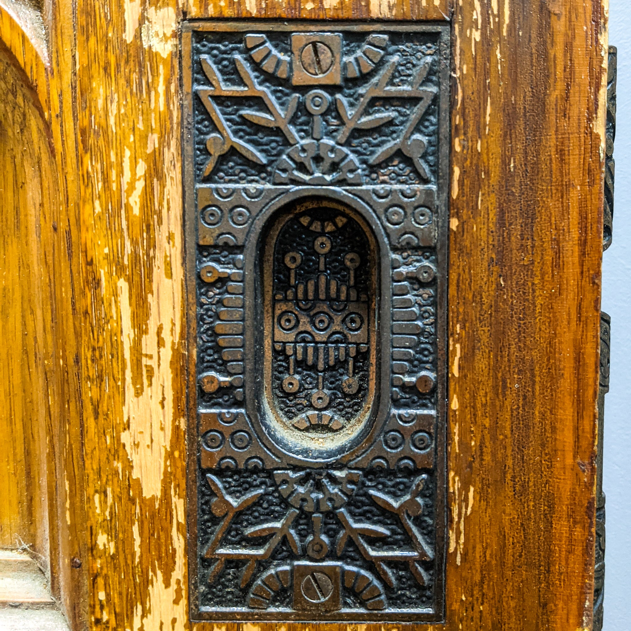 Baroque Style Quarter Folio Pair of Doors