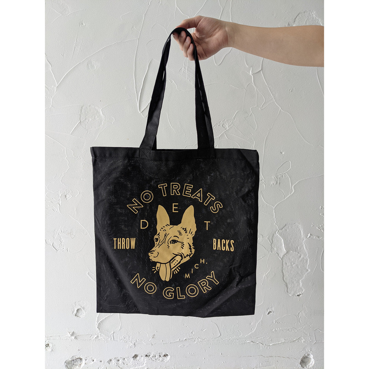 NO TREATS NO GLORY Tote Bag