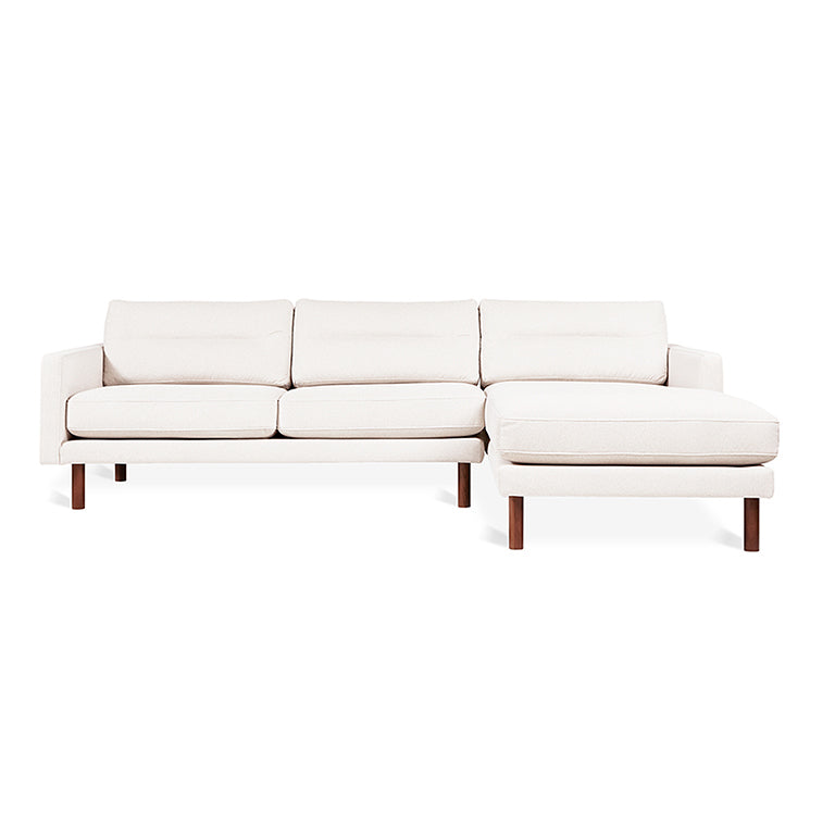 miller bisectional marino cream front view