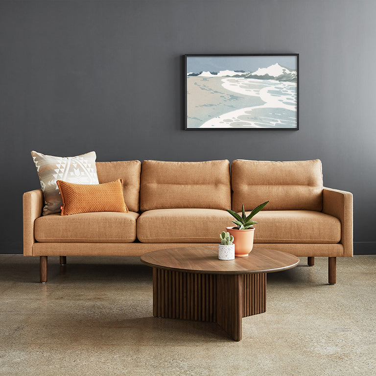 miller sofa Caledon Amber lifestyle view