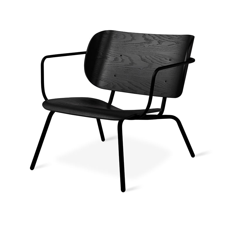 bantam chair dining chair black ash full view