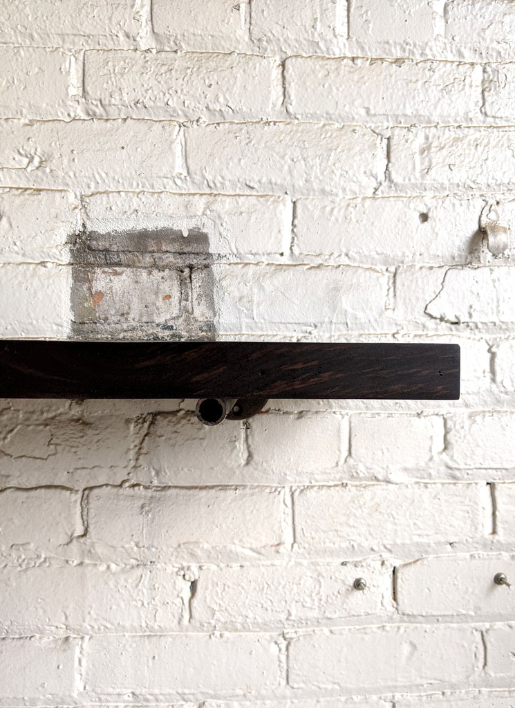 Smokehouse Reclaimed Wood Shelf - Made in Detroit