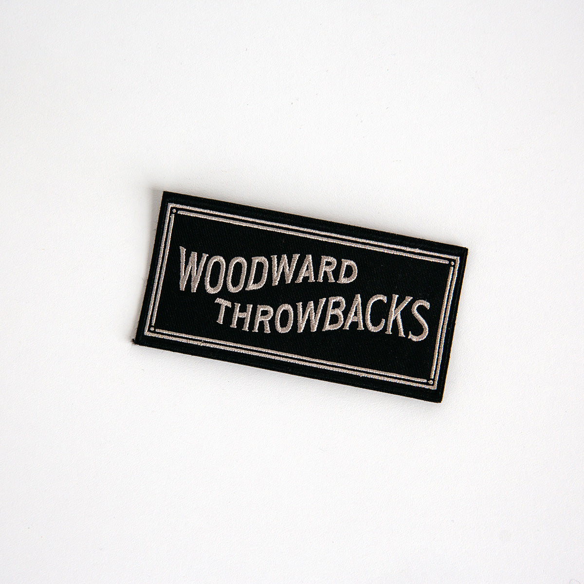 Woodward Throwbacks Patch - Made in Detroit